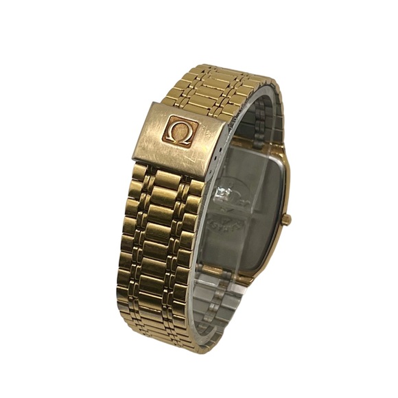 Vintage Omega Seamaster Date Gold Plated Quartz Watch - Picture 4 of 6